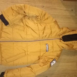 TIMBERLAND BOYS HEAVYWEIGHT PUFFER HOODED COAT SIZE 8 EXCELLENT
